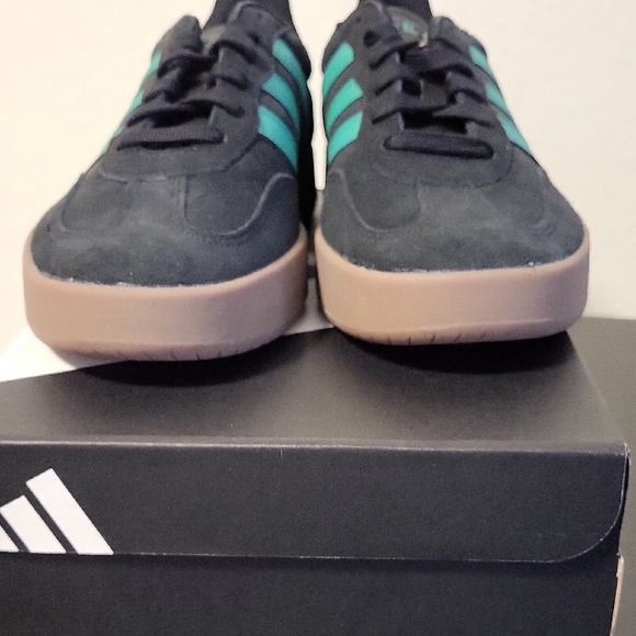 Adidas Men's 8, Women's 9 Black and Green Barreda - Picture 6 of 9